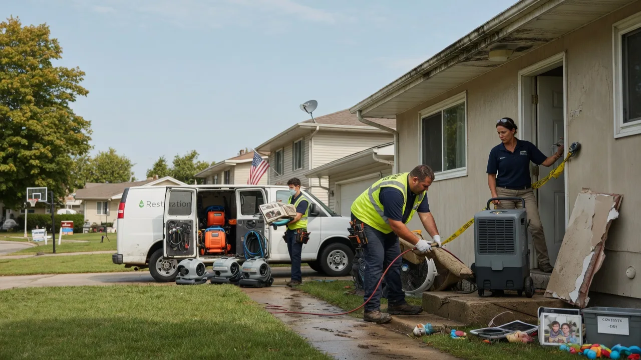 Water Damage Restoration in Oelwein, IA near me
